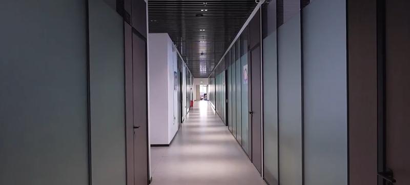 Modern office corridor at LiYunTong Zhuhai